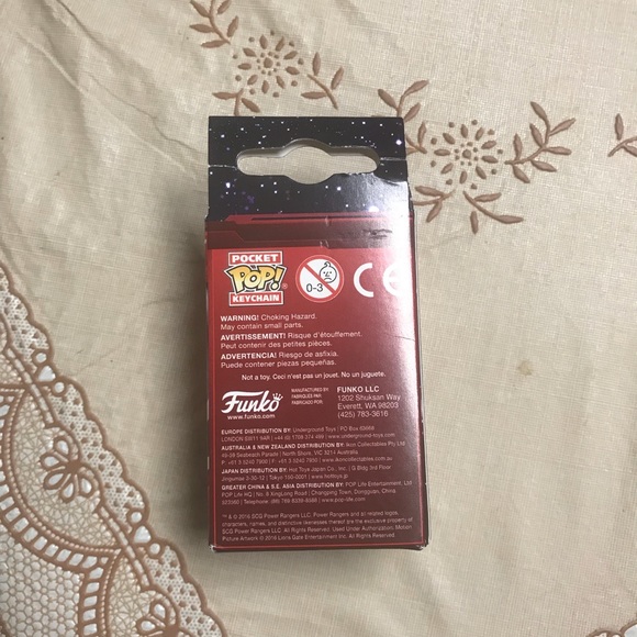 POP! Pocket Keychain Yellow Ranger (Power Rangers) - Picture 2 of 3